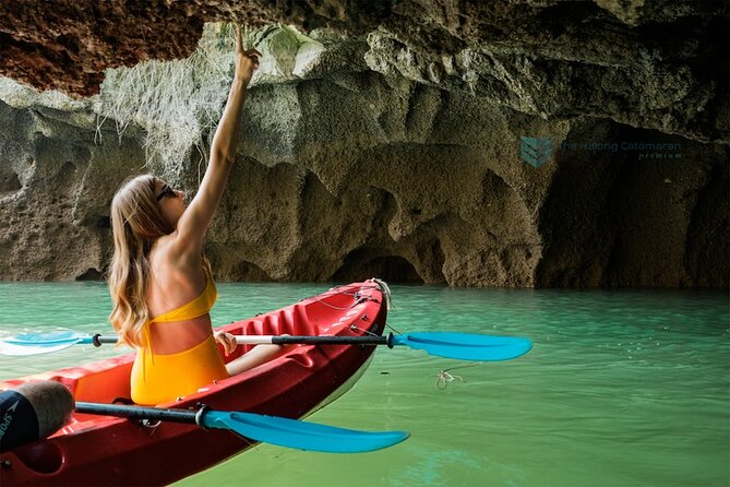 PRIVATE TOUR HALONG BAY ONE DAY with Cave, Kayaking, Bamboo Boat - Ba Hang’s quiet lagoons by kayak or bamboo boat