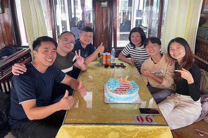 PRIVATE TOUR HALONG BAY ONE DAY with Cave, Kayaking, Bamboo Boat - Seafood lunch aboard the boat