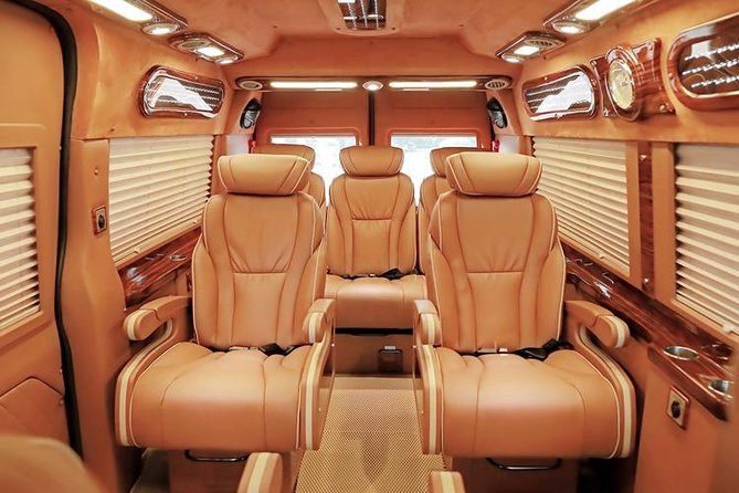 Private Transfers Hanoi <=> Halong One Way by Limousine Vehicles - Inside the eight-seat limousine vehicle