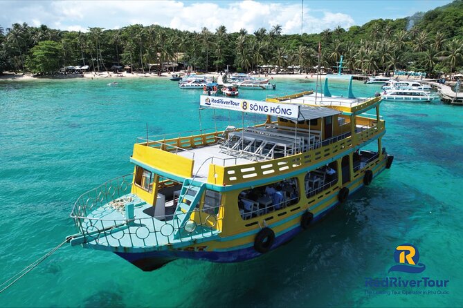 RED RIVER TOUR (Share group): DISCOVERY 3 ISLANDS BY BOAT - Coconut Islet, Ocean World, and paid sea activities