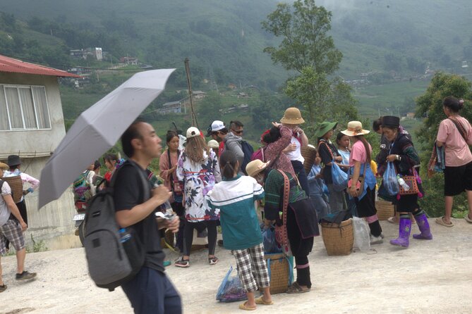 Sa Pa Full Day Trekking Tour - The return bus to Sapa at about 2:30 pm
