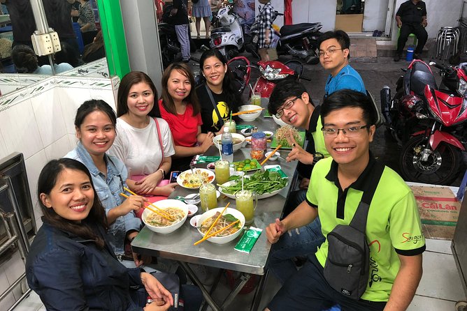 Saigon By Night and Street Food By Motorbike | Opt: Ao Dai Riders - Ho Thi Ky Flower Market and two oyster dishes
