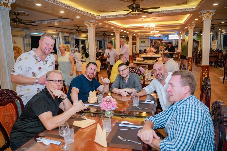 Saigon Dinner On Cruise Tour With Private Table - A romantic setting, with practical limits