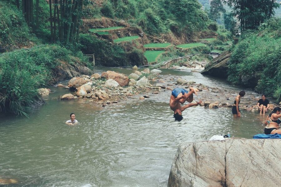 Sapa: Local Exploration on a Guided Motorbike Tour - Lunch in Sapa and the longer mountain route