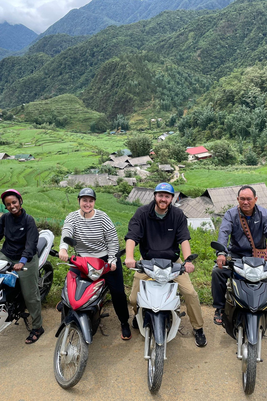 Sapa: Motorbike Tour 1 Day Visit Waterfalls & Local Villages - Meeting a Black Hmong family in Lao Chai