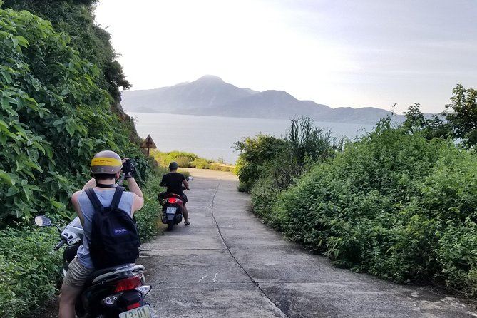 Scooter Adventure on Monkey Mountain - Starting beside the fishing village
