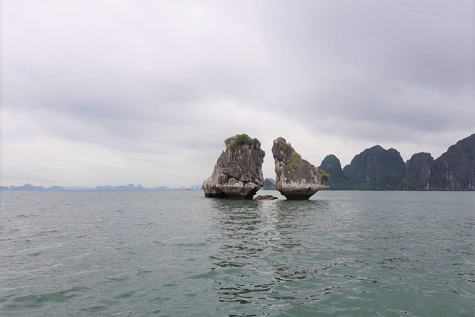 Shore Excursion: Amazing Day Cruise at Ha Long Bay - Tiptop Island, beach time, and the hilltop view