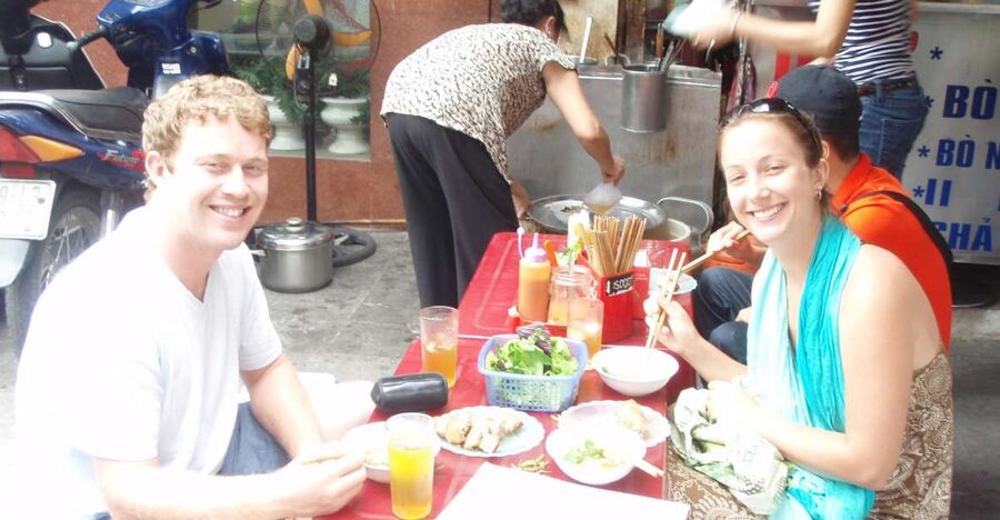 Street Food Tour Hanoi and Train Street Experience - The Old Quarter food walk