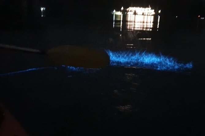 Sunset & Bioluminescent Plankton Kayaking Lan Ha bay - Swimming through your own sparkling silhouette
