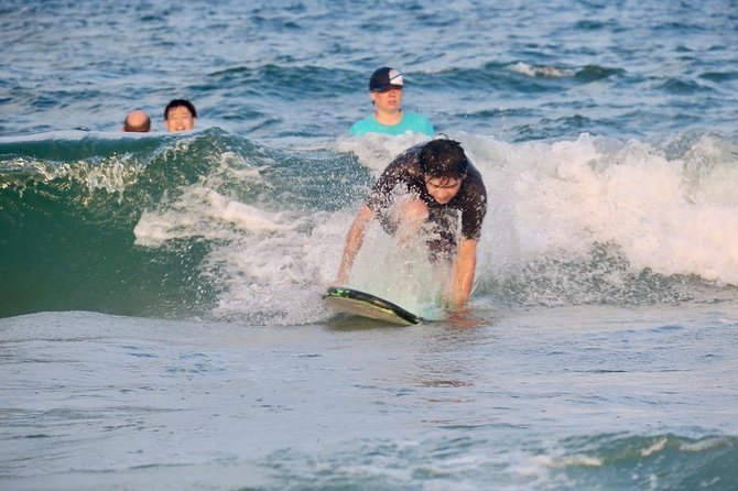 Surf Lessons - The demonstration, then your turn