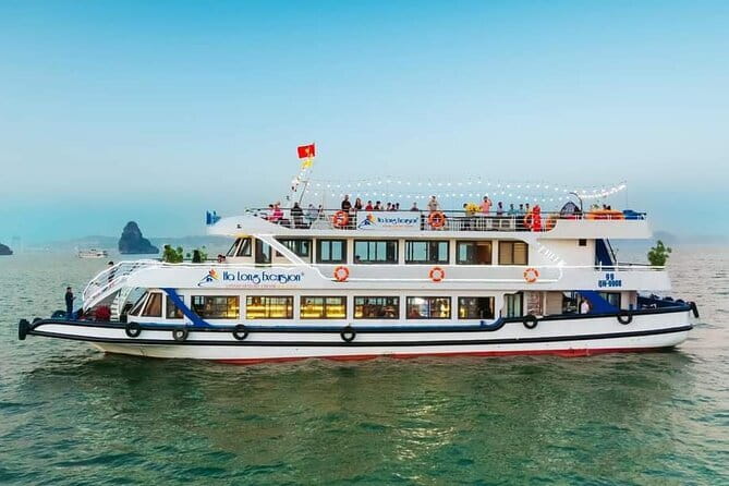 Taliya Day Cruise: Top Luxury Tour in Halong Bay & Lan Ha Bay - Bright Cave by bamboo boat