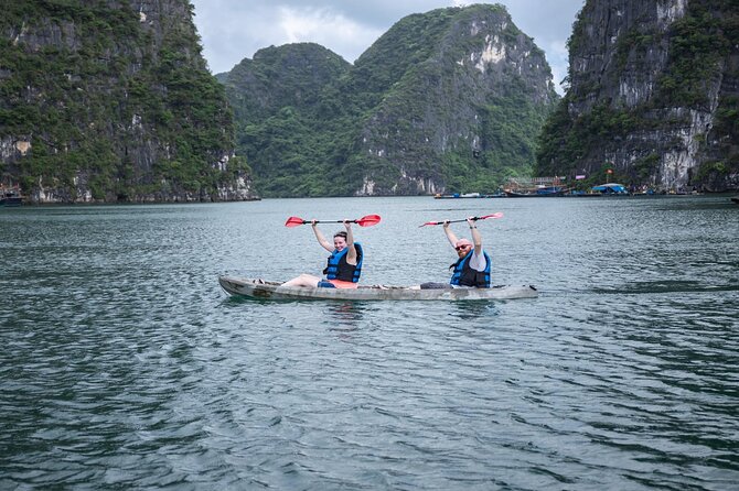 Unique Halong Private Day Cruise - Fishing Village, Kayak - Tien Ong Cave reveals the bay underground