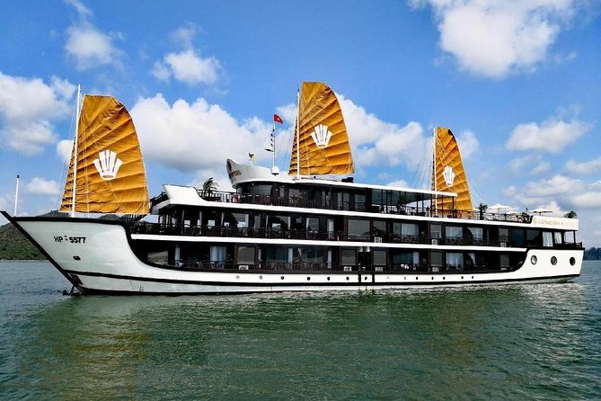 Velar of the Sea - 5 Star Luxury on Halong Bay 2 days 1 night - Day one: boarding, lunch, and the bay