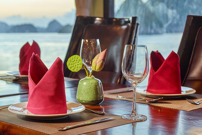 Verdure Lotus Classic Cruise in Halong Bay & Lan Ha Bay (2D1N) - Boarding at noon and settling into the cabin