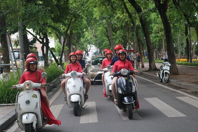 Vespa City Tour &Train Street Female With Ao Dai Riders 4,5 Hours - Hanoi Opera House and the French-style city center