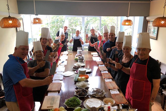 Vietnamese Food Cooking Class in Hanoi with Market Experience - Choosing three dishes from nine options