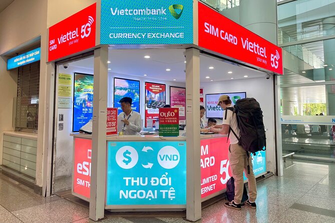 Viettel SIM for Vietnam – 10 Days 5GB Per Day eSIM and Physical - A closer look at the airport handoff