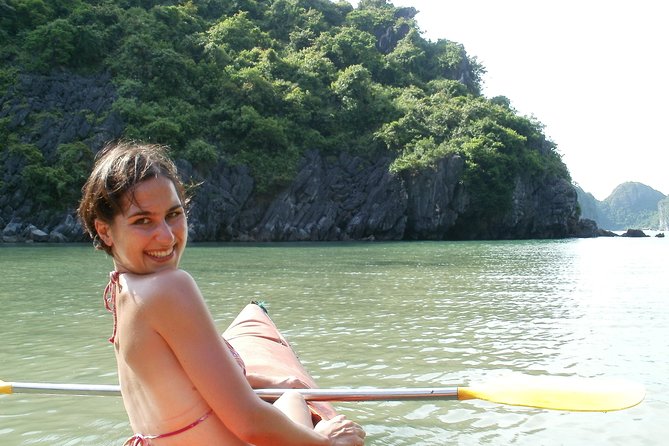 What a great combination, day cruise and night kayak with glowing biolumenescent - 8:00 am Start From Cat Ba Local